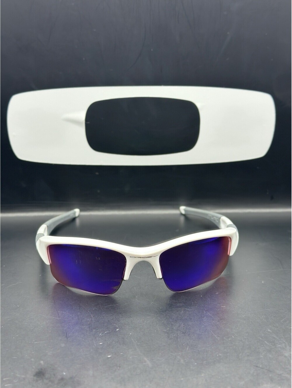 Oakley Flak Jacket XLJ Polished White/Prizm Road Lenses